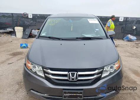 2014 Honda Odyssey Ex-L из США, поврежденный, VIN 5FNRL5H60EB084169